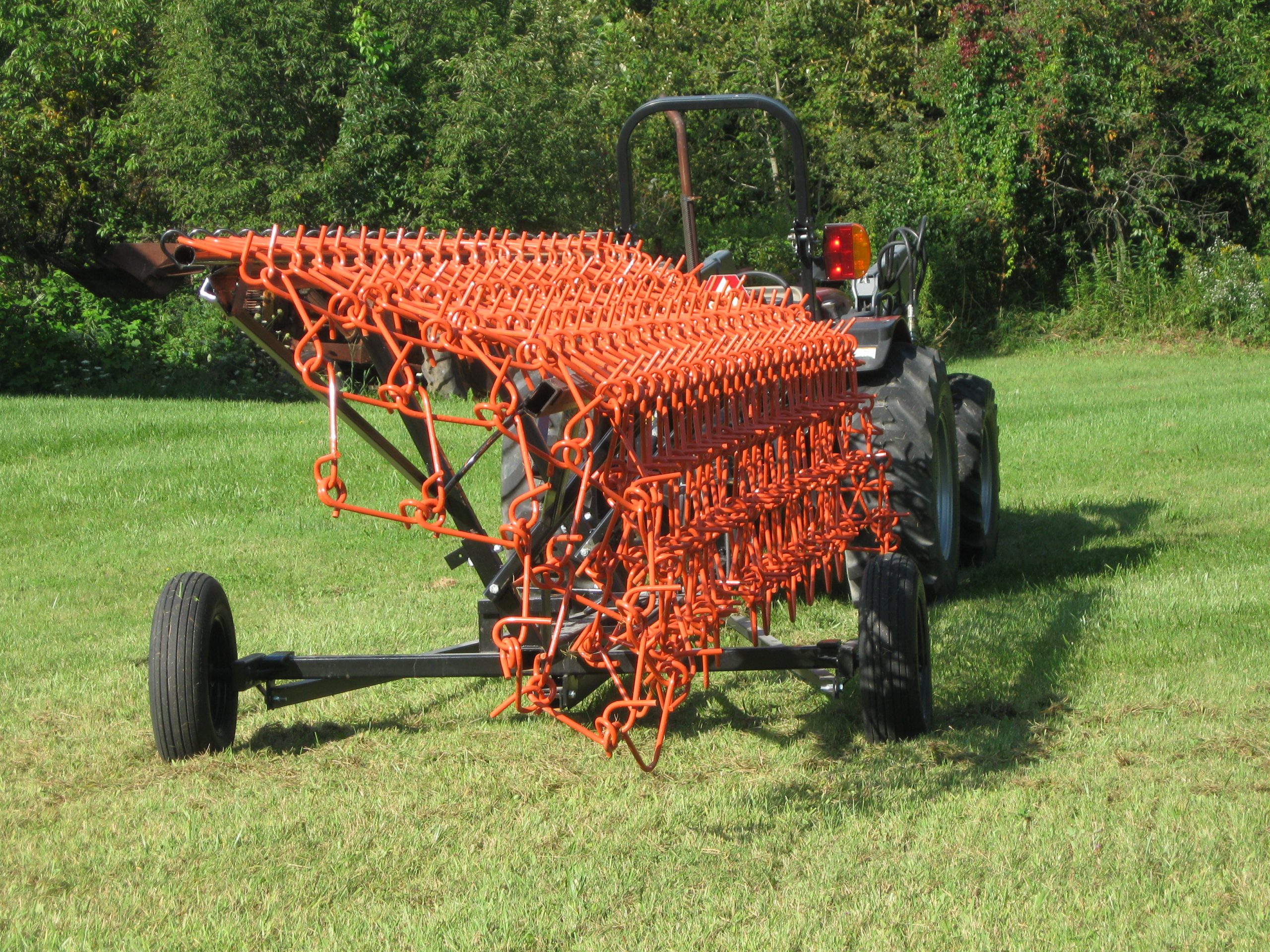 Swivel Caddy 22 ft. w/ Blanket Harrow - Dump Trailer